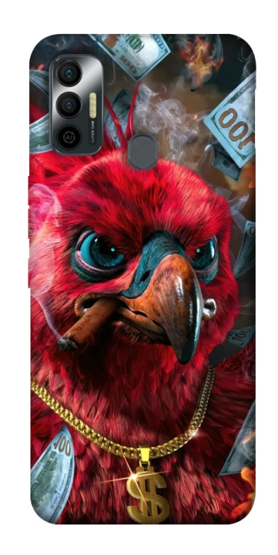 Чехол на TECNO Spark 7 Попугай фото 1 из 1