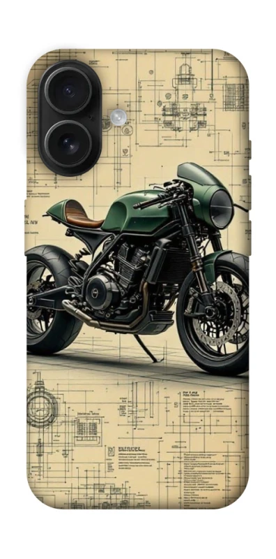 Чехол на Apple iPhone 16 Bike model фото 1 из 1