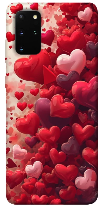 Чохол на Samsung Galaxy S20+ Many hearts фото 1 з 1
