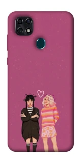 Чехол на ZTE Blade 20 Smart Raven & Rainbow Wednesday фото 1 из 1