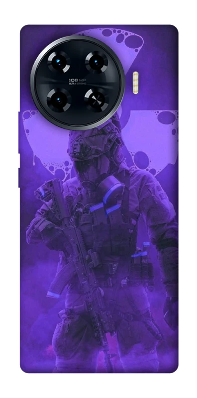 Чехол на TECNO Spark 20 Pro+ Радиация v6 фото 1 из 1