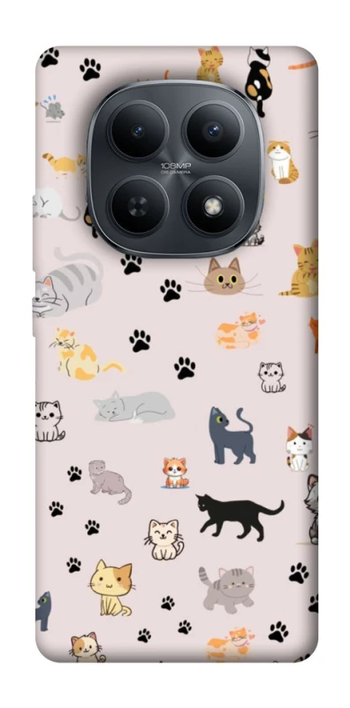 Чохол на Xiaomi Redmi Note 15 4G/5G (EU) Cat style ver.1 фото 1 з 1