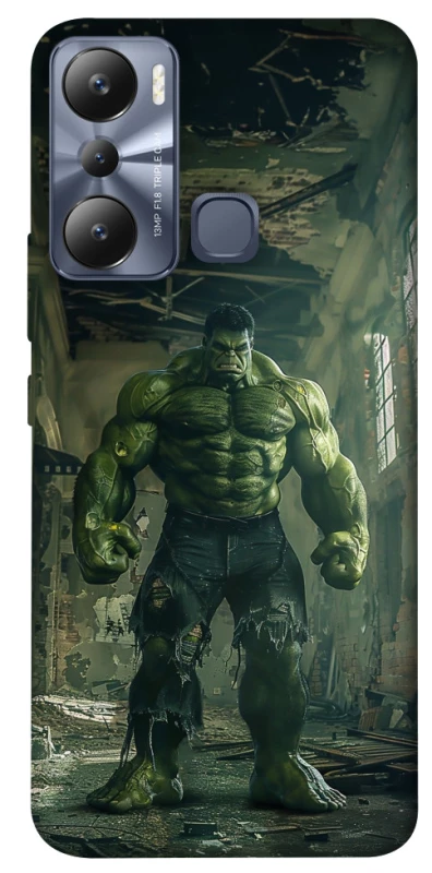 Чохол на Infinix Hot 20i Angry Hulk фото 1 з 1