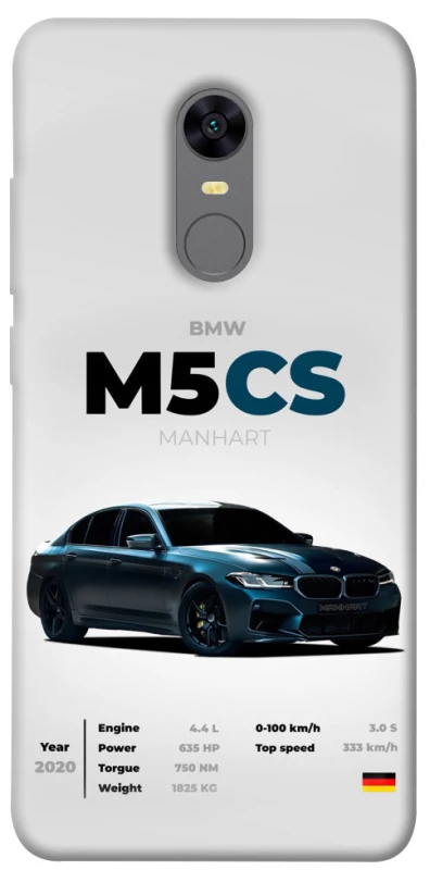 Чохол на Xiaomi Redmi 5 Plus / Redmi Note 5 (Single Camera) BMW M5 CS фото 1 з 1