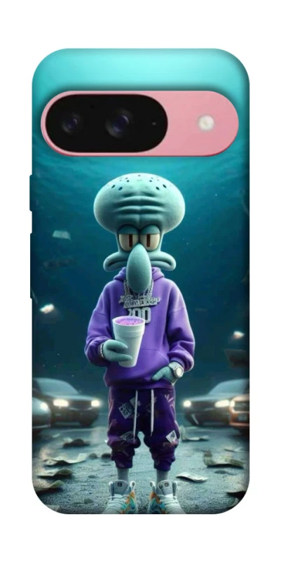 Чохол на Google Pixel 9 Сквідвард фото 1 з 1
