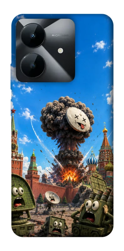 Чехол на Realme Note 60x Moscow never sleeps ver.7 фото 1 из 1