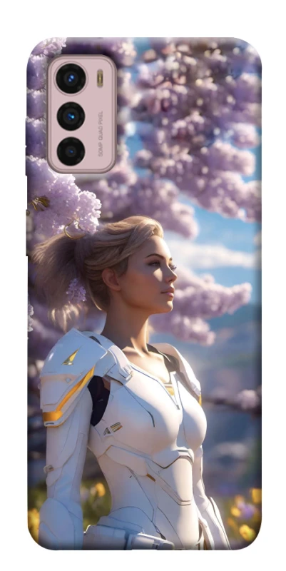 Чохол на Motorola Moto G42 Cyber space girl ver.1 фото 1 з 1