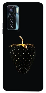 Чехол на TECNO Camon 17 Pro Черная клубника фото 1 из 1