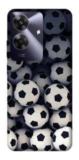 Чехол на Realme Note 60 Футбольные мячи фото 1 из 1