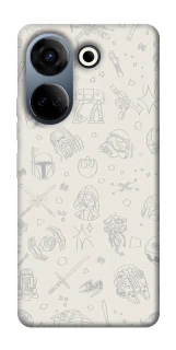 Чохол на TECNO Camon 20 Pro (CK7n) Star Wars background ver.1 фото 1 з 1