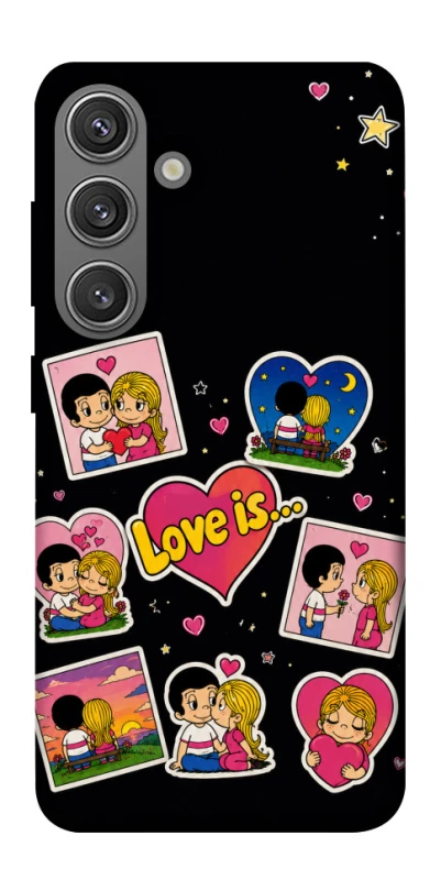 Чехол на Samsung Galaxy S24+ Love is фото 1 из 1