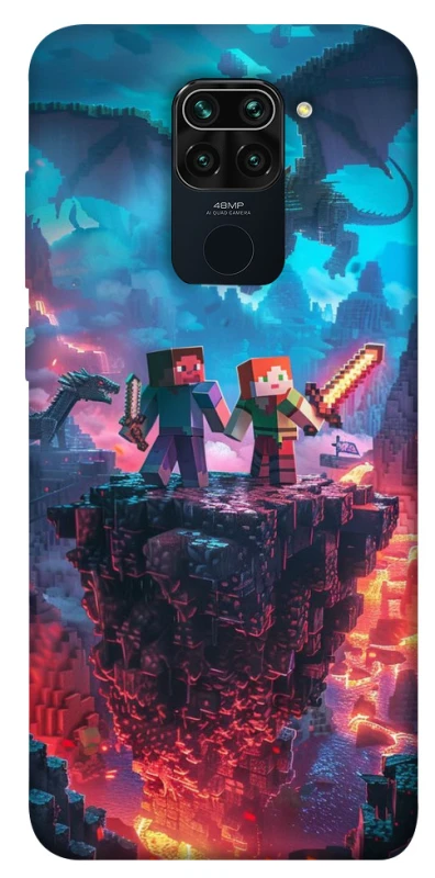 Чохол на Xiaomi Redmi Note 9 / Redmi 10X Minecraft v3 фото 1 з 1