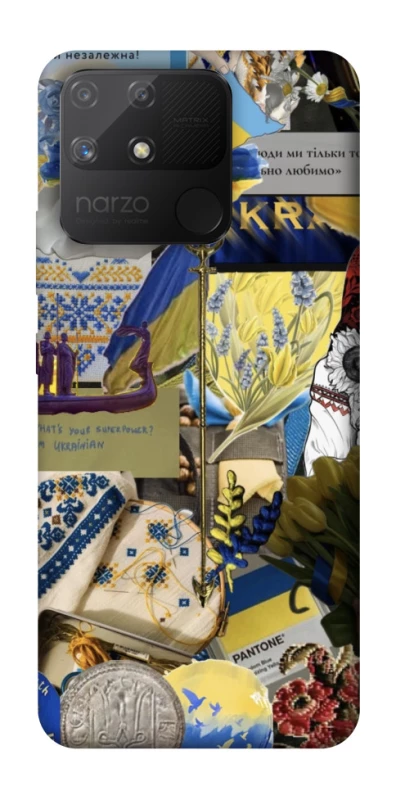 Чохол на Realme Narzo 50A Ukraine style ver.7 фото 1 з 1