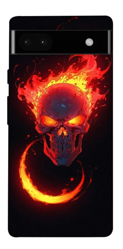 Чохол на Google Pixel 6a Blood Skull фото 1 з 1