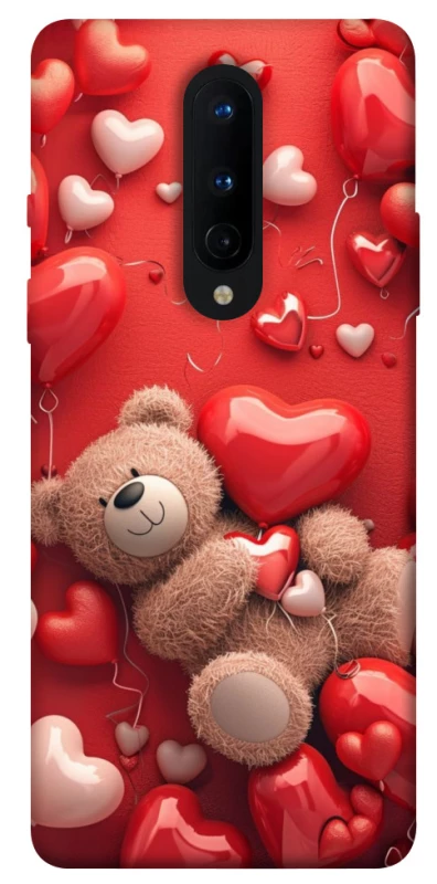Чехол на OnePlus 8 bear in hearts фото 1 из 1