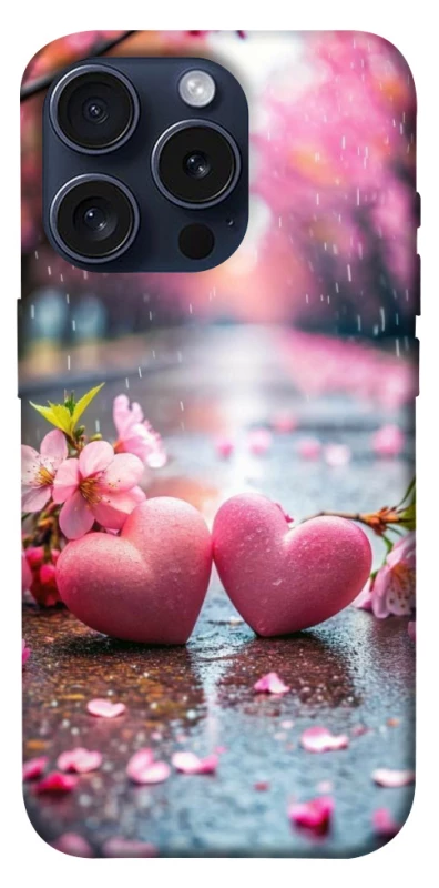 Чохол на Apple iPhone 15 Pro (6.1") Pink heart фото 1 з 1