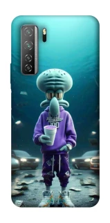 Чохол на Huawei Nova 7 SE Сквідвард фото 1 з 1