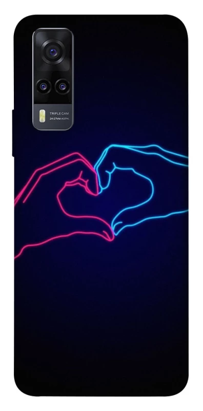 Чохол на Vivo Y31 Neon love фото 1 з 1