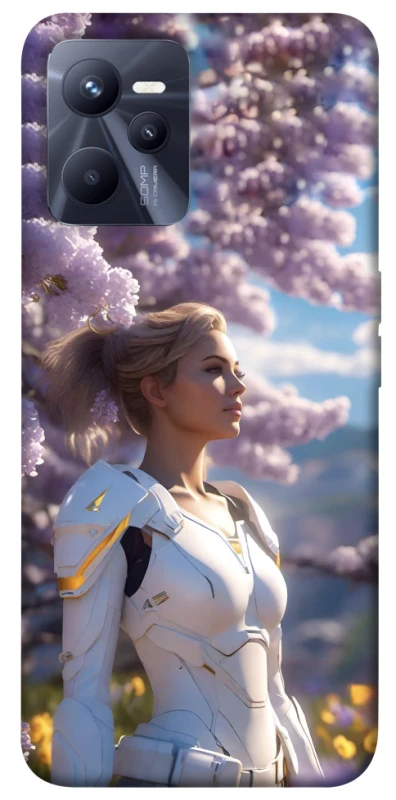 Чохол на Realme C35 Cyber space girl ver.1 фото 1 з 1