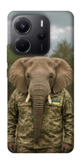 Чохол на Xiaomi Redmi Note 14 5G Слон захисник фото 1 з 1