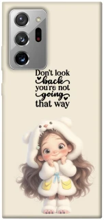 Чохол на Samsung Galaxy Note 20 Ultra Don't look back фото 1 з 1