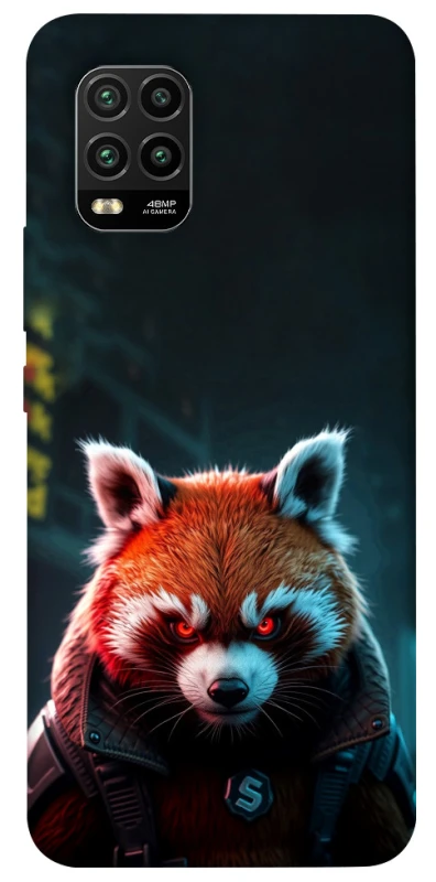 Чохол на Xiaomi Mi 10 Lite Cyber Red Panda фото 1 з 1