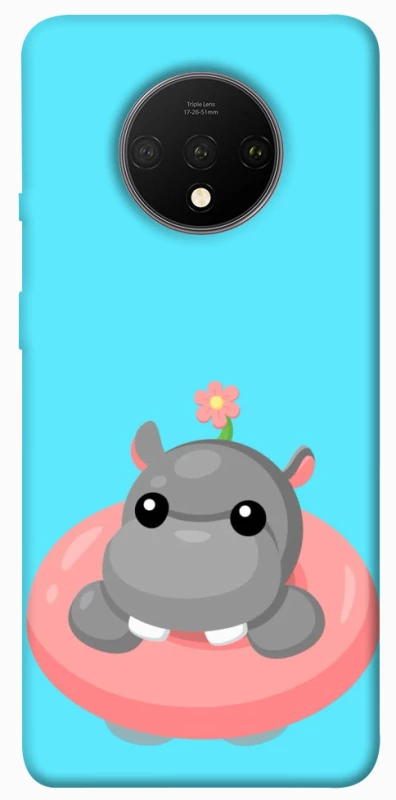 Чехол на OnePlus 7T Adopt Me Hippo Floatie фото 1 из 1