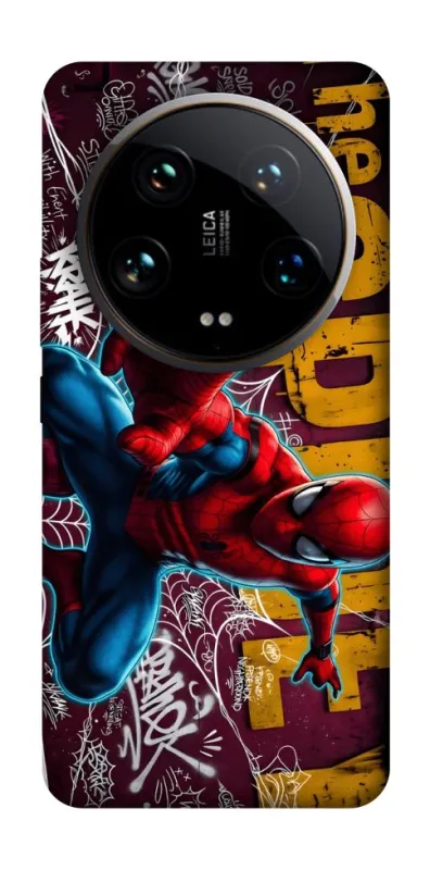 Чехол на Xiaomi 14 Ultra Spider Man ver.3 фото 1 из 1