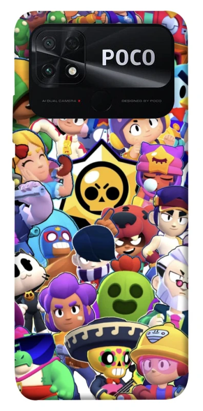 Чохол на Xiaomi Poco C40 Brawl Stars ver.5 фото 1 з 1