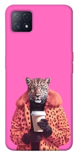 Чохол на Oppo A72 5G / A73 5G Леопард з кавою фото 1 з 1