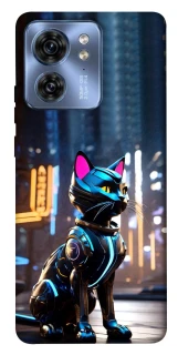 Чехол на Motorola Edge 40 Cyber cat фото 1 из 1