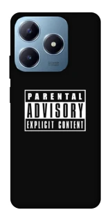 Чехол на Realme C63 Parental Advisory Label фото 1 из 1