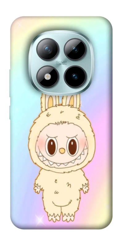 Чохол на Xiaomi Redmi Note 15 Pro+ 5G Fluffy Rainbow Labubu фото 1 з 1