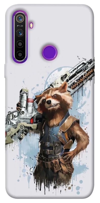 Чохол на Realme 5 Rocket Raccoon фото 1 з 1