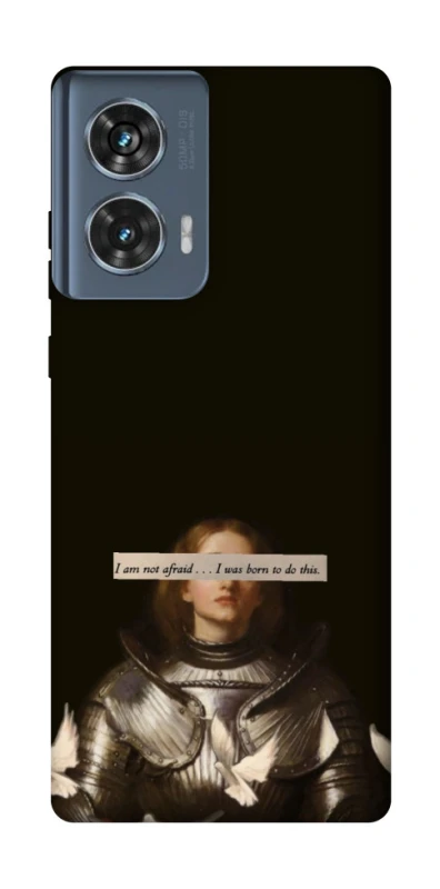Чехол на Motorola Edge 50 Not afraid фото 1 из 1