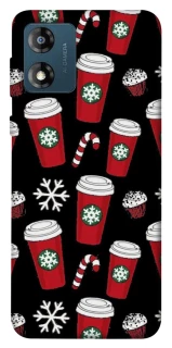 Чехол на Motorola Moto E13 Новогодний v40 фото 1 из 1