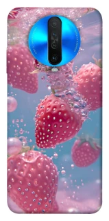 Чохол на Xiaomi Redmi K30 Полуниця в воді фото 1 з 1