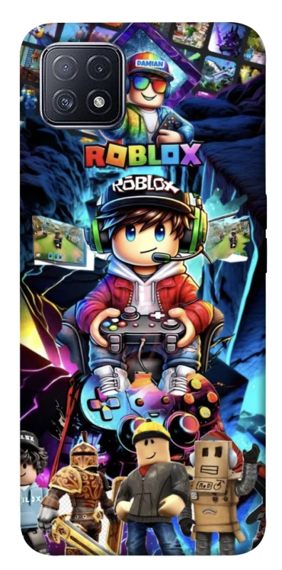 Чехол на Oppo A73 Roblox collage ver.4 фото 1 из 1