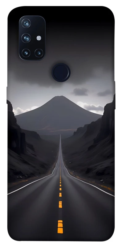 Чехол на OnePlus Nord N10 5G Black mountains фото 1 из 1