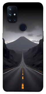 Чехол на OnePlus Nord N10 5G Black mountains фото 1 из 1