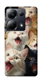Чохол на Xiaomi Poco M6 Pro 4G Коти фото 1 з 1
