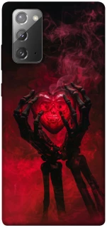 Чехол на Samsung Galaxy Note 20 Heart in the hands of a skeleton фото 1 из 1