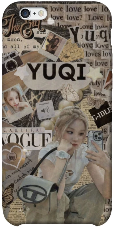 Чохол на Apple iPhone 6/6s plus (5.5") Yuqi (G)I-DLE фото 1 з 1