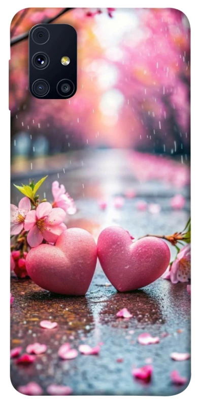 Чохол на Samsung Galaxy M31s Pink heart фото 1 з 1