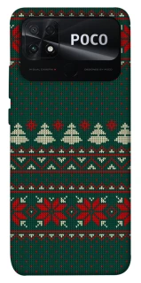 Чехол на Xiaomi Poco C40 Christmas jumper ver.4 фото 1 из 1