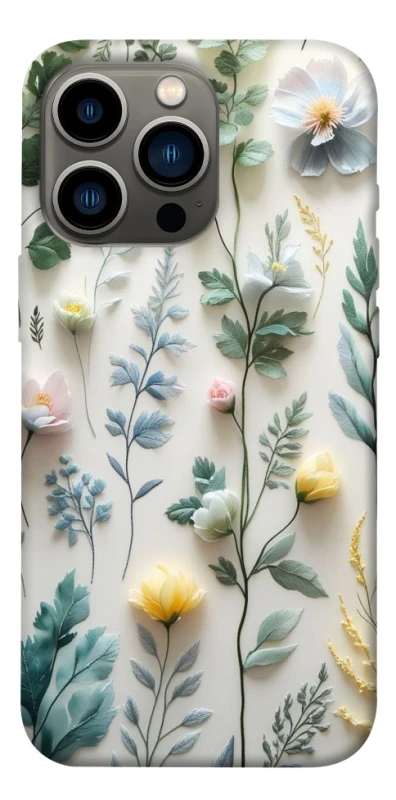 Чехол на Apple iPhone 13 Pro (6.1") Floral design ver.4 фото 1 из 1