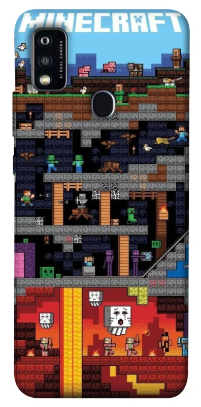 Чохол на ZTE Blade A51 Minecraft фото 1 з 1