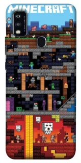 Чохол на ZTE Blade A51 Minecraft фото 1 з 1