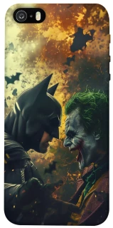 Чехол на Apple iPhone 5/5S/SE Batman and the Joker фото 1 из 1