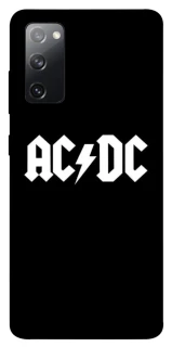 Чехол на Samsung Galaxy S20 FE AC/DC logo фото 1 Чехол на Samsung Galaxy S20 FE AC/DC logo фото 1 из 1